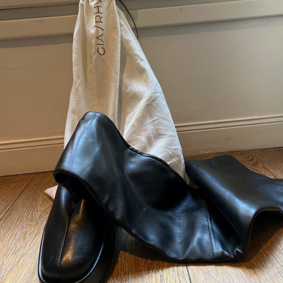 GIA BORGHINI Couture x Rosie Huntington Whiteley boots - Picture 1 of 10